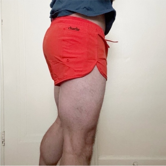 Charlie by Matthew Zink Fire Sun Short Swimwear size Small New - Picture 2 of 13